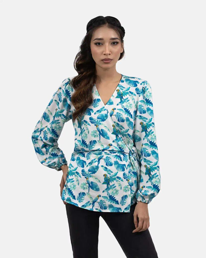 ODYSSEY Trendy Kimono Style Wrap Tops