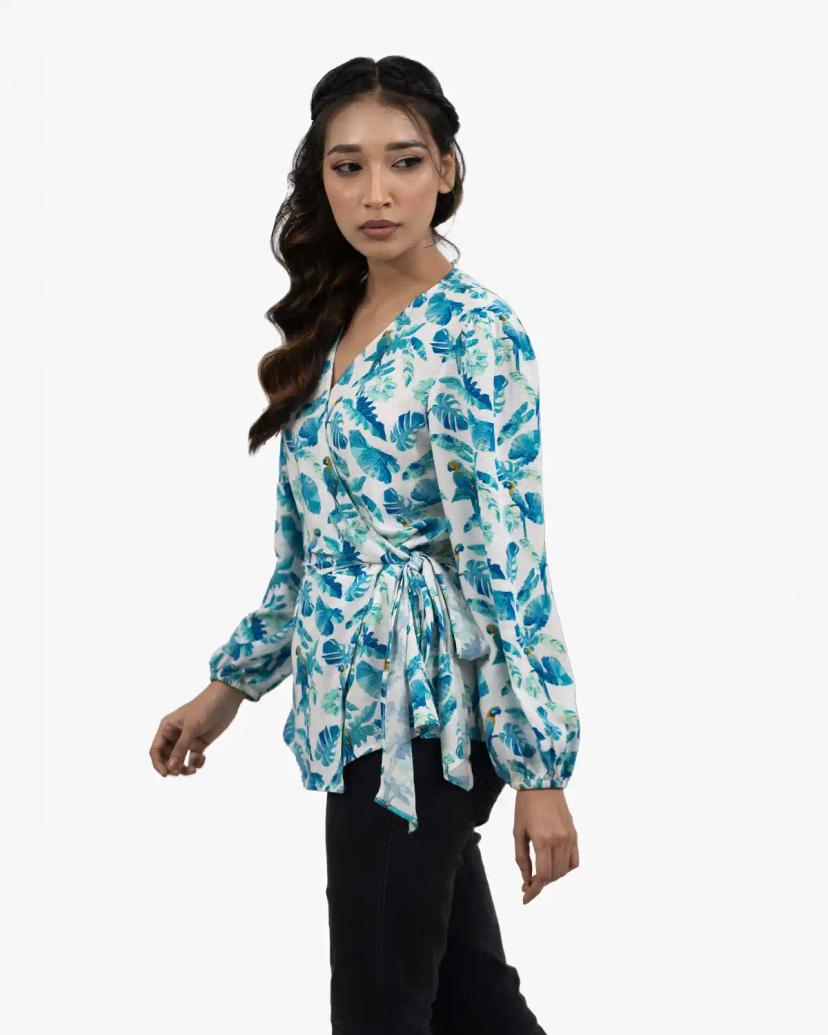 ODYSSEY Trendy Kimono Style Wrap Tops